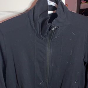 Lululemon Running Black Jacket (BROKEN ZIPPER)